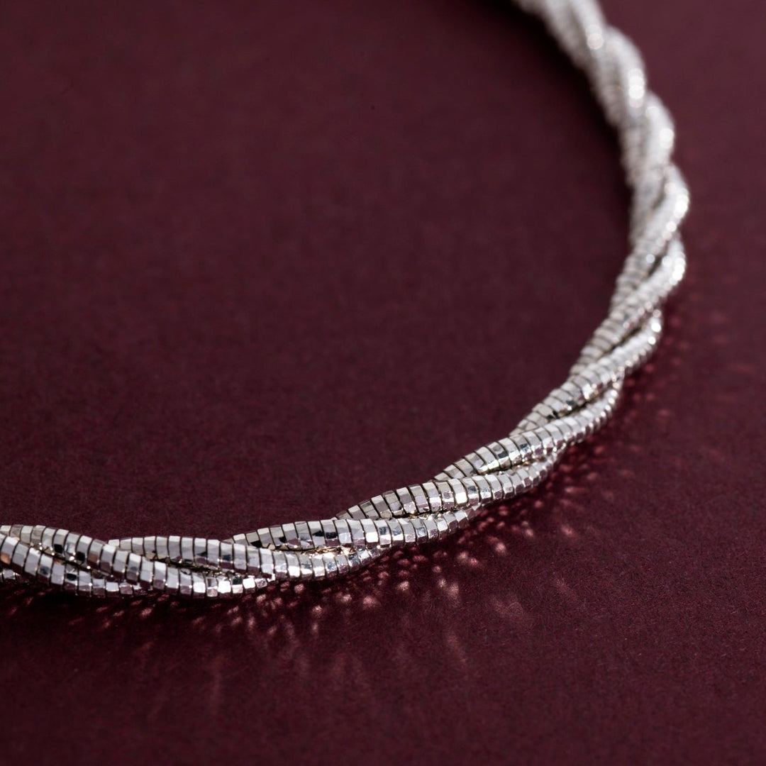 Cora - Braided Snake Chain Bracelet