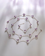 Load image into Gallery viewer, Callidora - Layered Amethyst Stone Necklace
