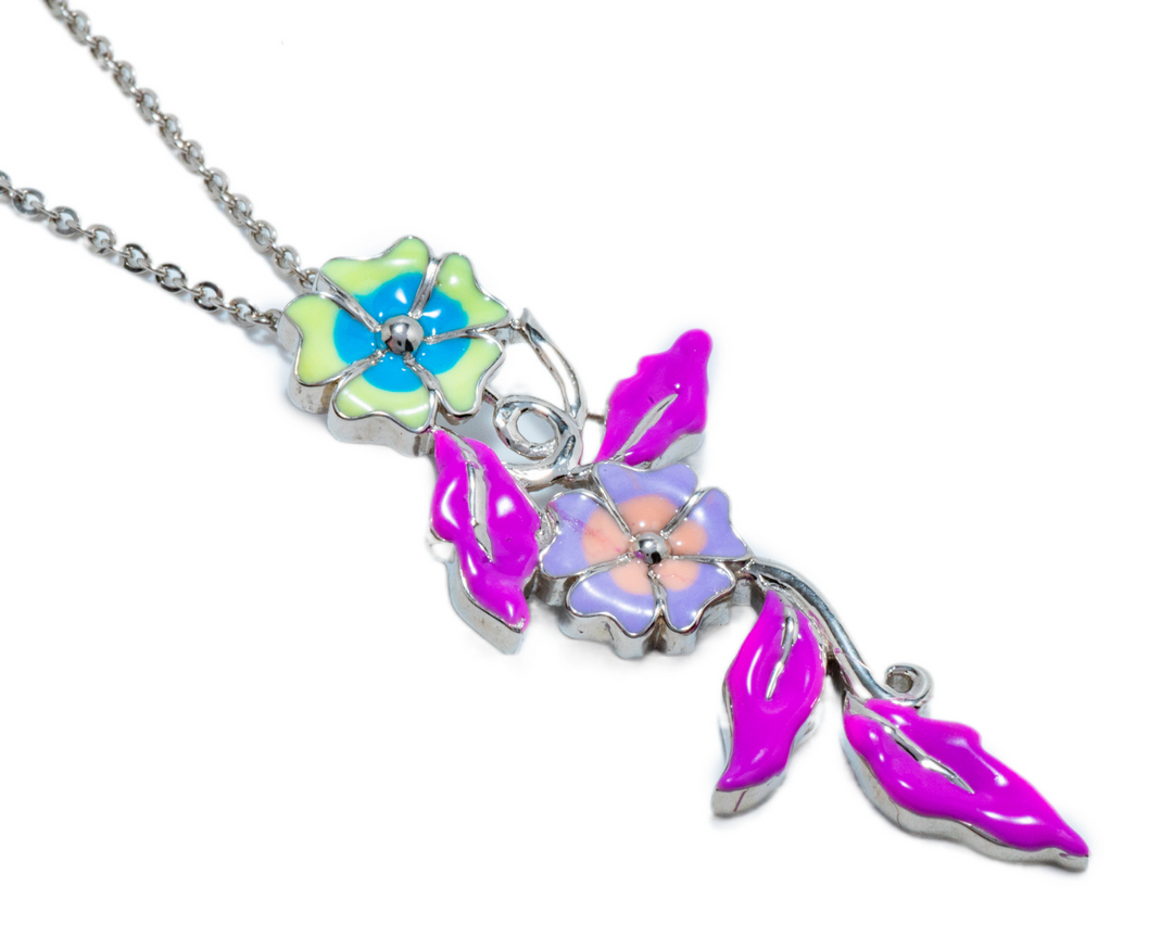 Caelestis - Waterproof Enamel Flower and Vine Set