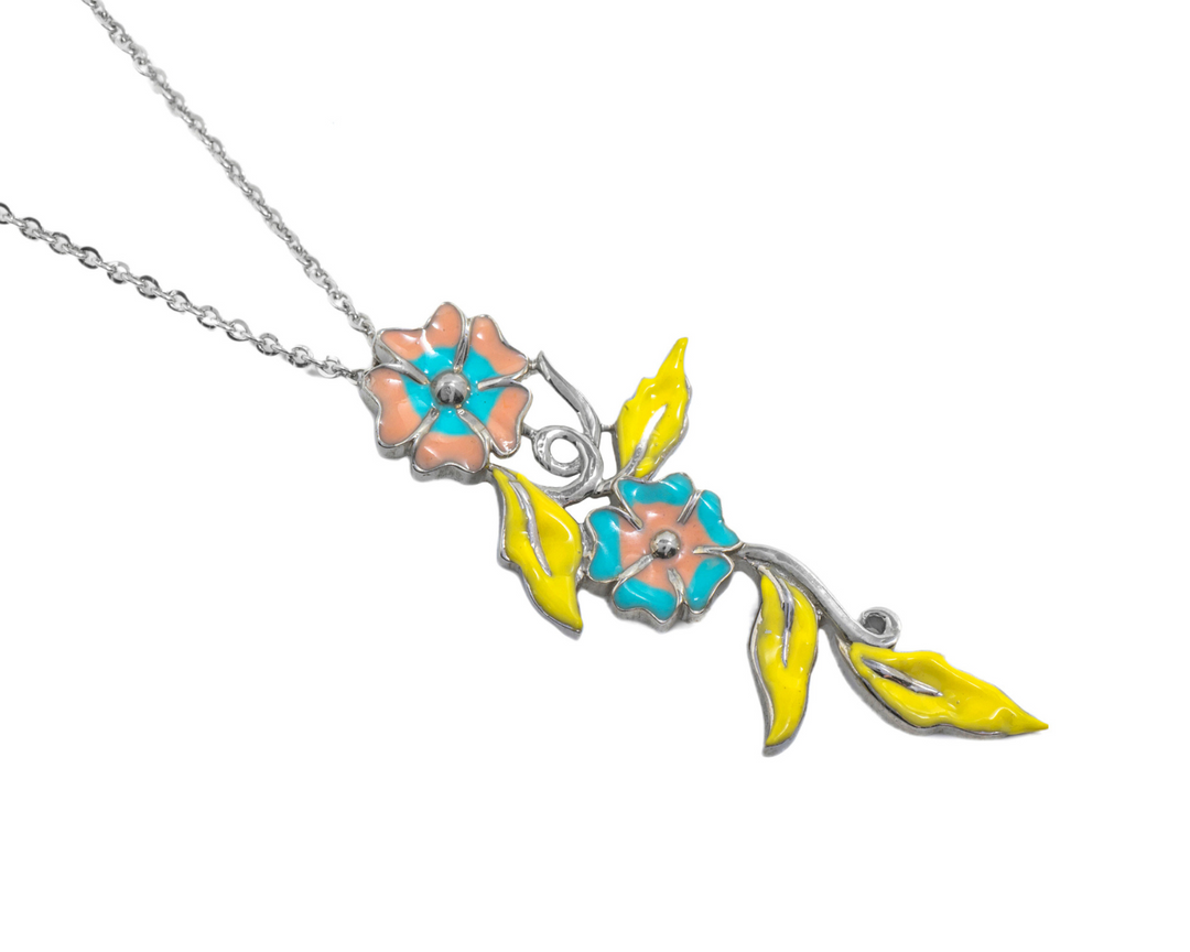 Caelestis - Waterproof Enamel Flower and Vine Set