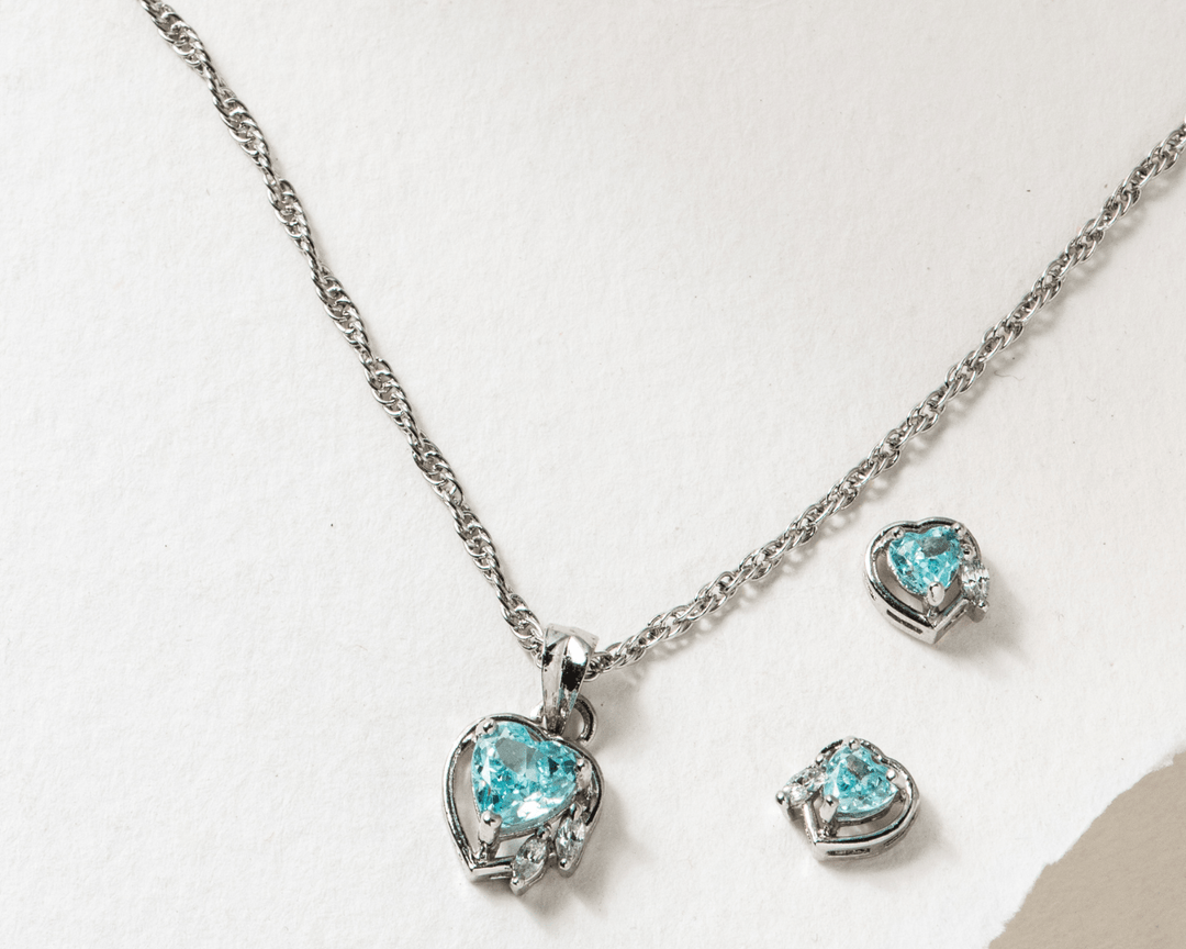 Ocean of love pendant set