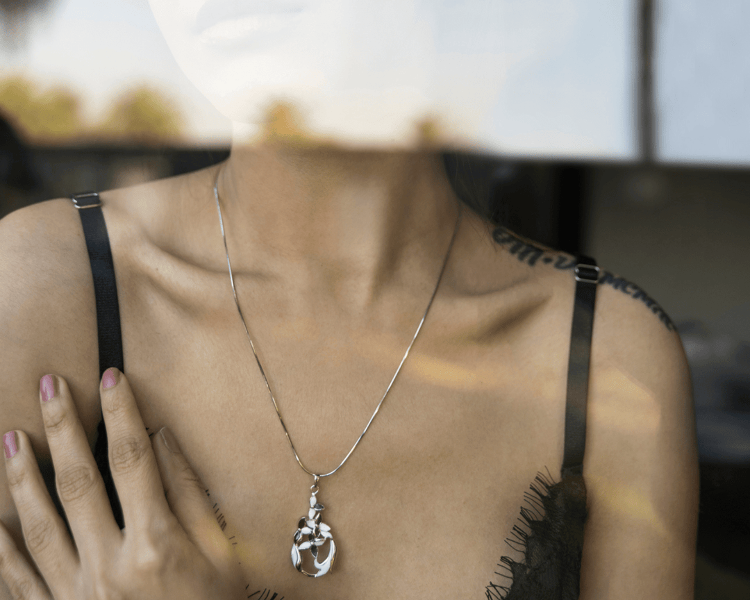 Augusta - Waterproof Enamel Teardrop Flowers Set