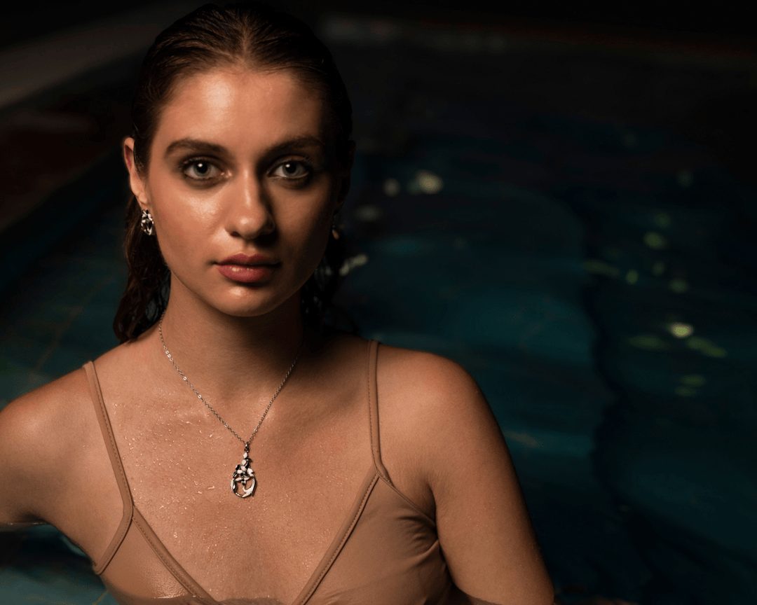 Augusta - Waterproof Enamel Teardrop Flowers Set