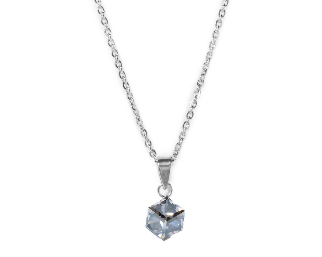Hermes - Cubic Crystal Pendant Necklace